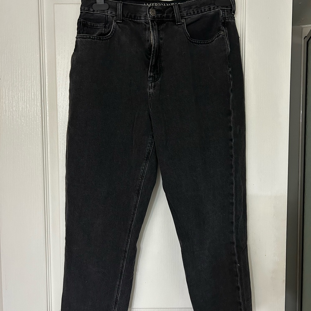 American Eagle Outfitters Black Straight Leg Jeans